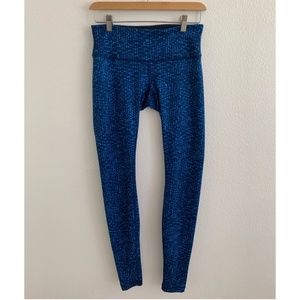 Lululemon Wunder Under Leggings Blue